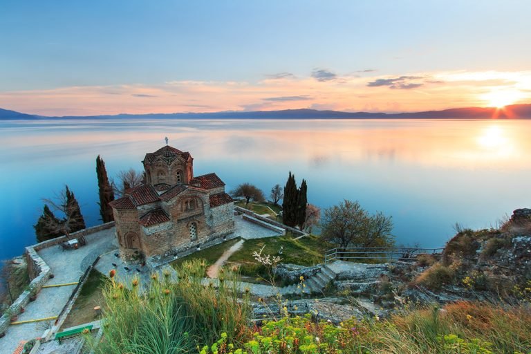 North Macedonia from Kosovo